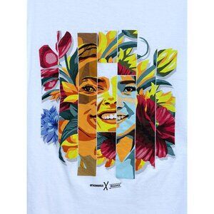 Orticanoodles Keglevich Graphic Tee L Limited Edition Midsommer Collage Faces